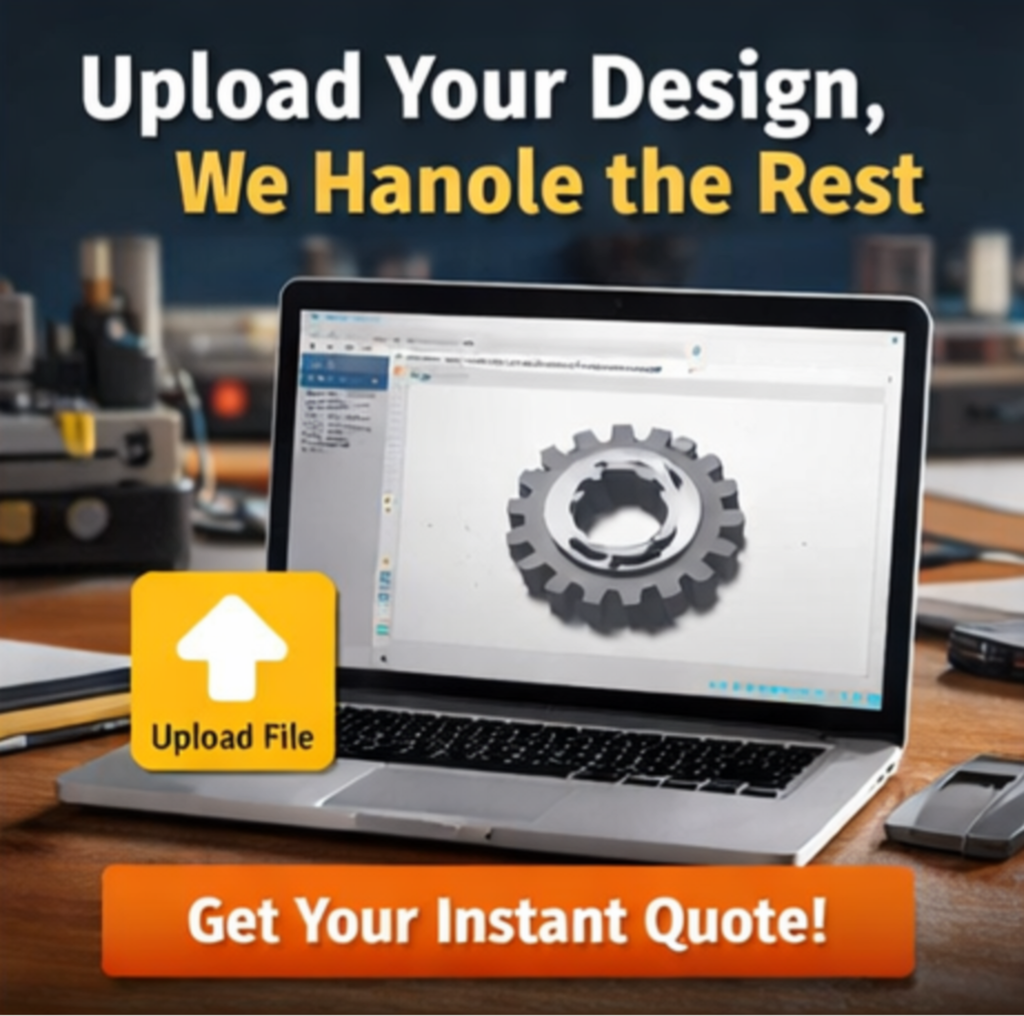 Upload your design